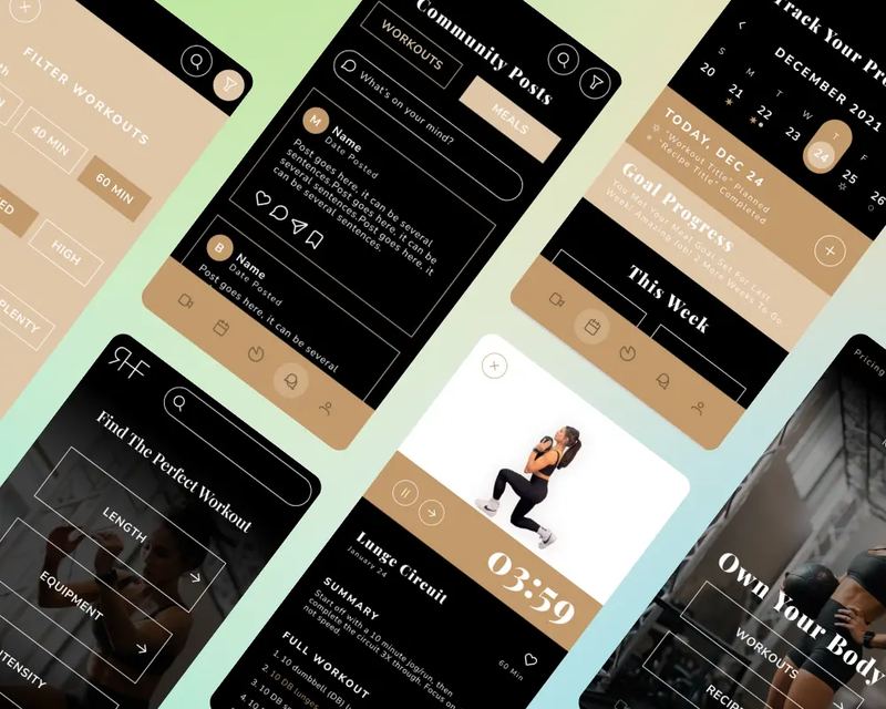 Nouri Wellness — brand and web design for health and wellness platform