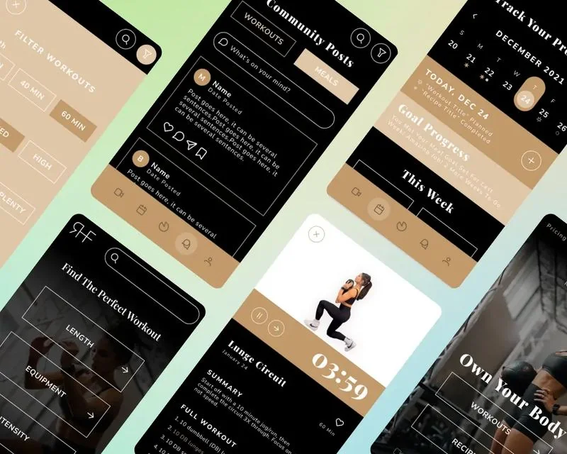 Nouri Wellness — brand and web design for health and wellness platform